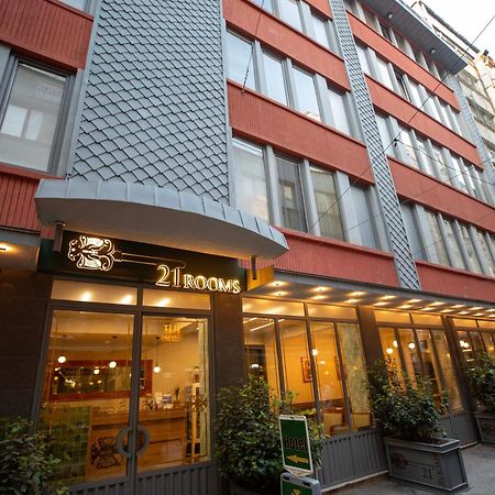 21 Rooms Hotel Istanbul Eksteriør bilde